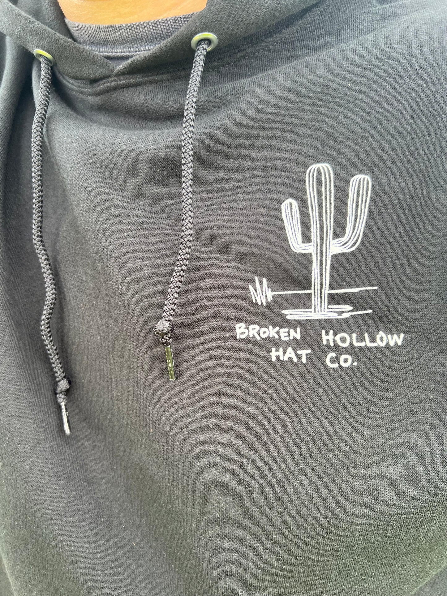 The Hierro Black Hoodie